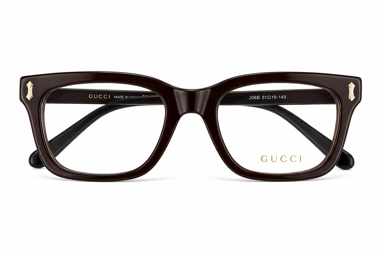 Gucci Dark Brown Acetate